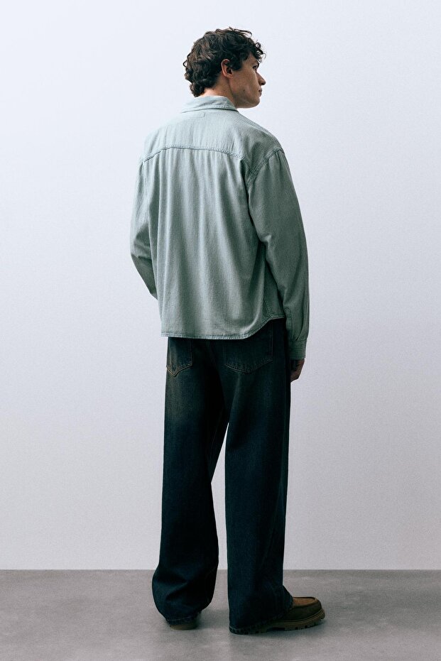 Kovboy çizgili gömlek - 5