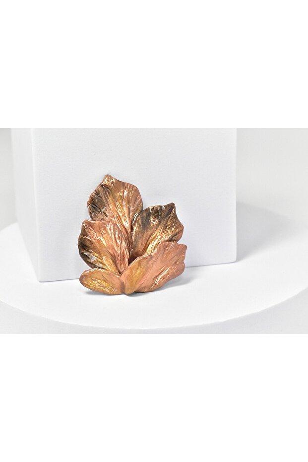 Handmade Iris brooch - 2