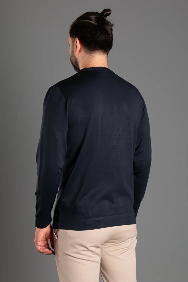 TRİKO KAZAK LACİVERT - 5