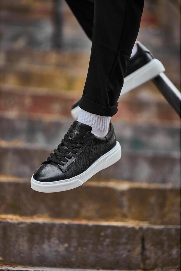 Havuz taban basic sneakers ayakkabı - 3