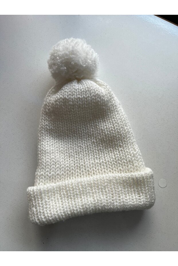 Double Layer Wool Beret - 1