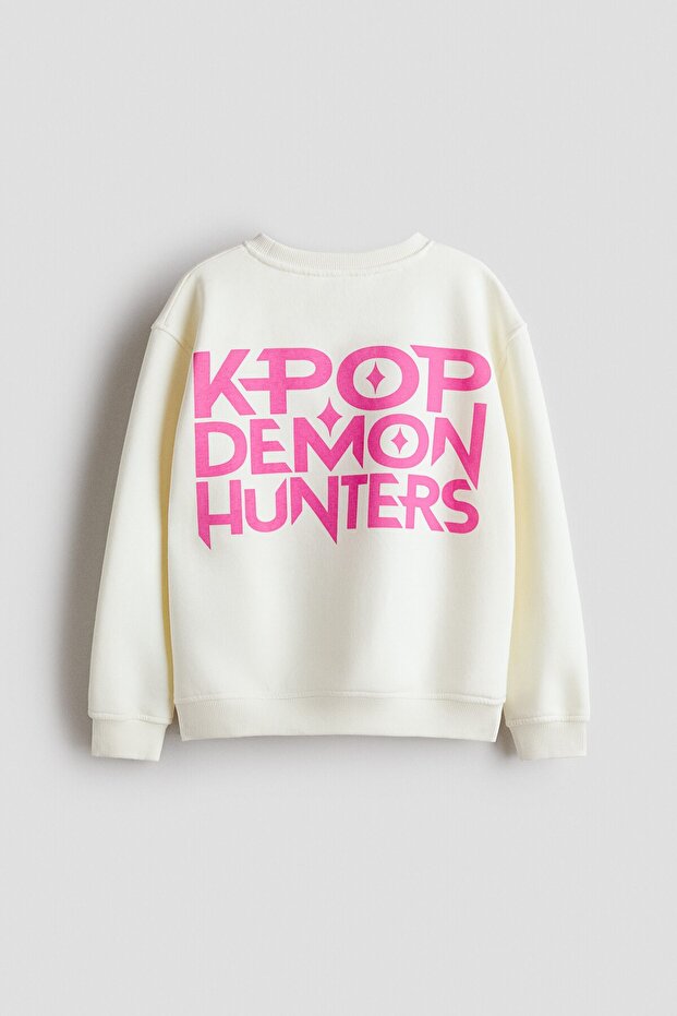 Baskı Motifli Sweatshirt - 2