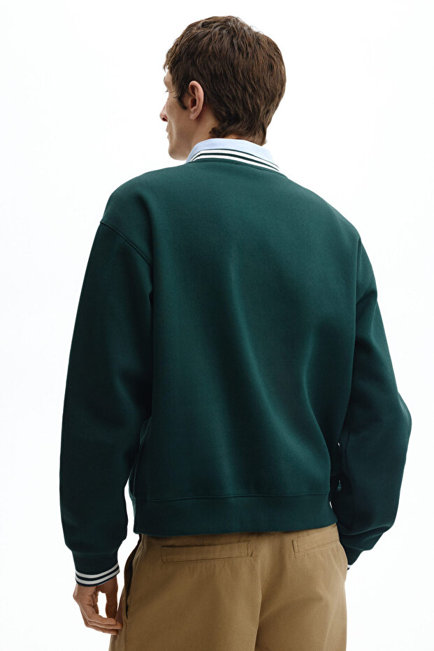 Baskılı Sweatshirt Loose Fit - 5