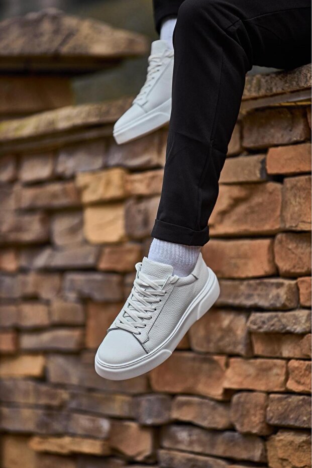 Havuz taban basic sneakers ayakkabı - 1