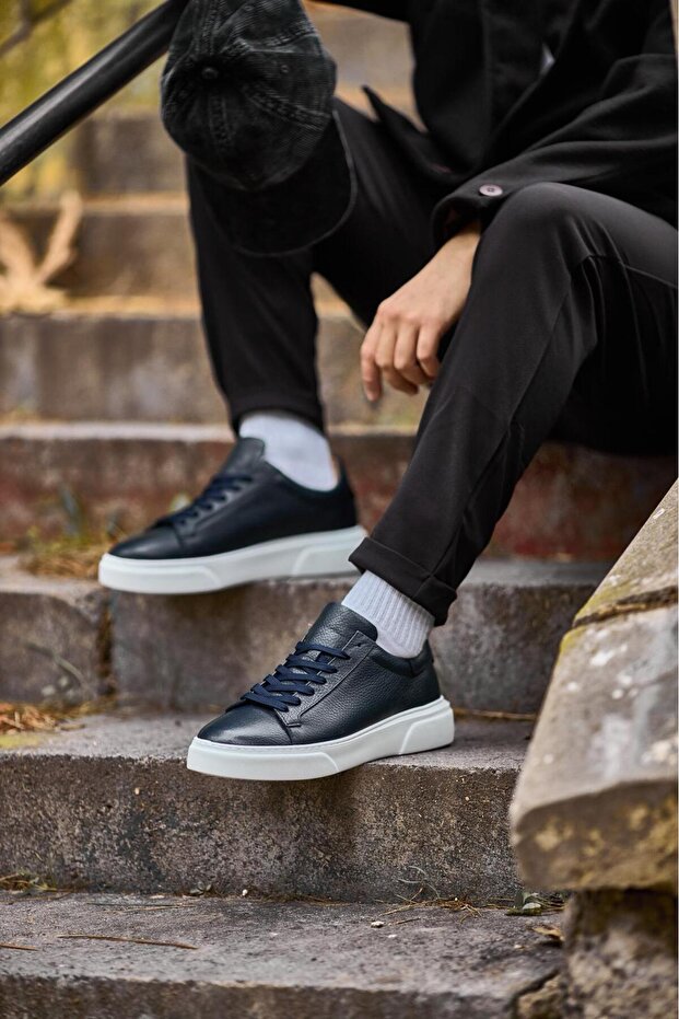 havuz taban basic sneakers ayakkabı - 4