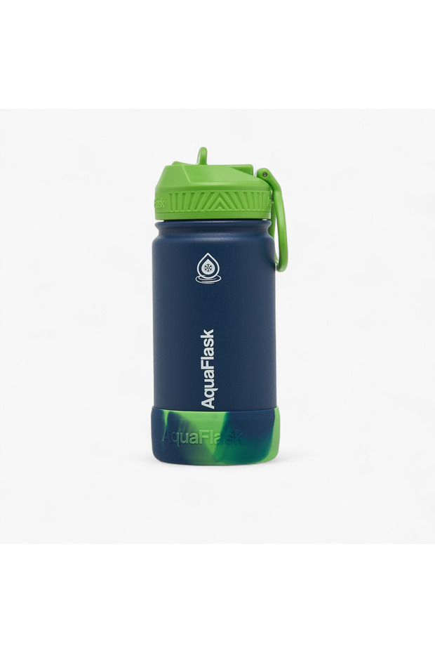 Sakura Stainless Steel Sipper Water Bottle with Handle - 414 ml