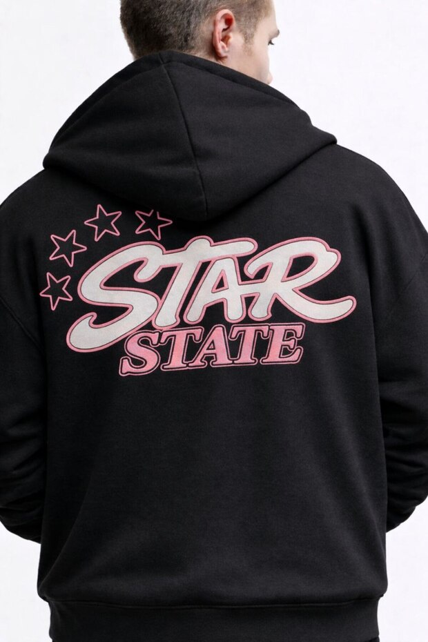 Poland Patterned Premium Hooded Sweatshirt
