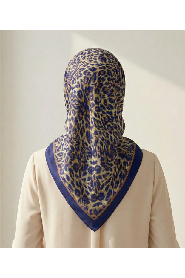 Leo Desen 90X90Cm Organic Twill Scarf/Foulard