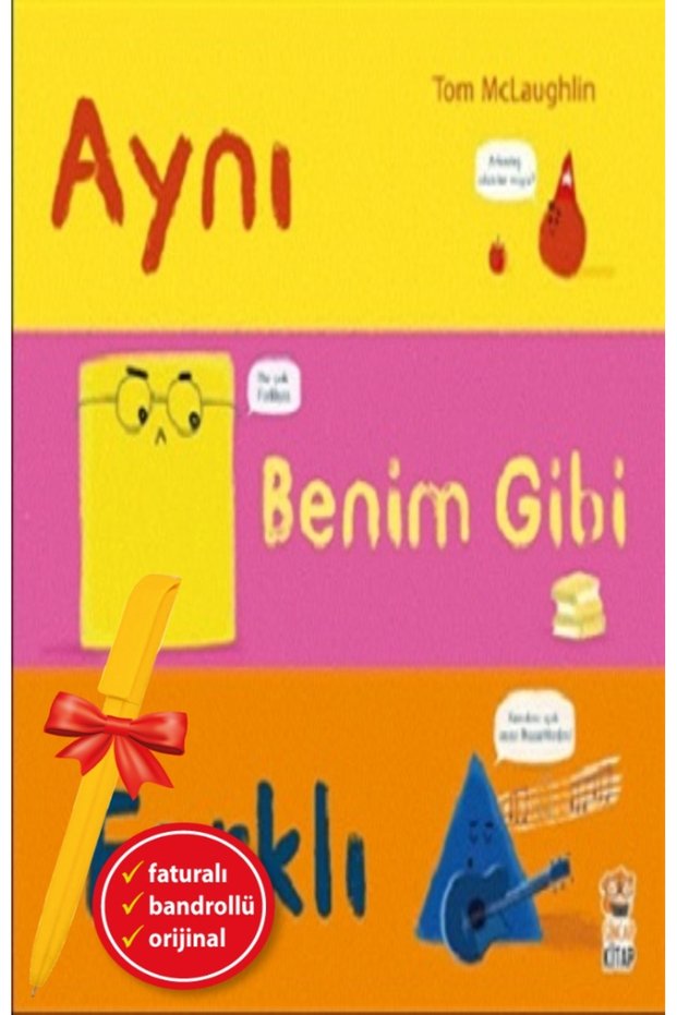 Alfa Kalem+Aynı Benim Gibi Farklı (Tom McLaughlin) New Children's Literature