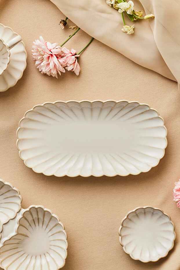 Daisy Kayık Tabak 23 cm - 3