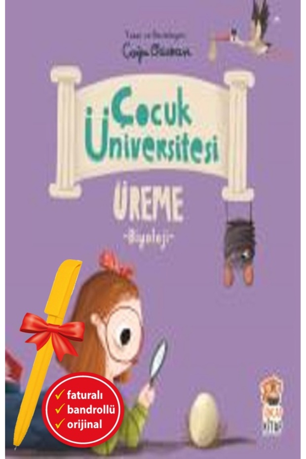 Alfa Kalem+Çocuk Üniversitesi Biyoloji - Üreme (Çağrı Odabaşı) New Children's Literature
