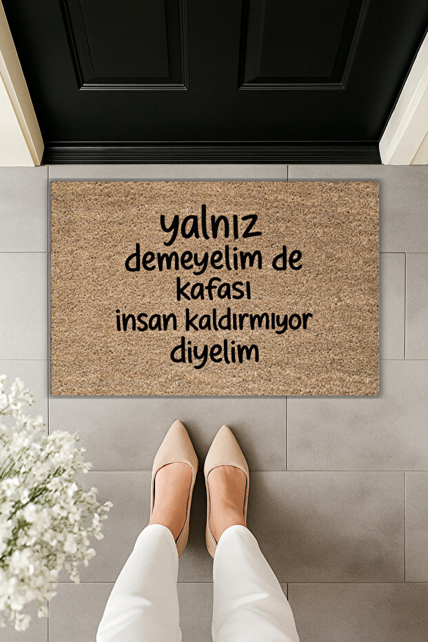 Modern Digital Printing - if We Don'T Say It, Don'T Raise Your Head - Doormat