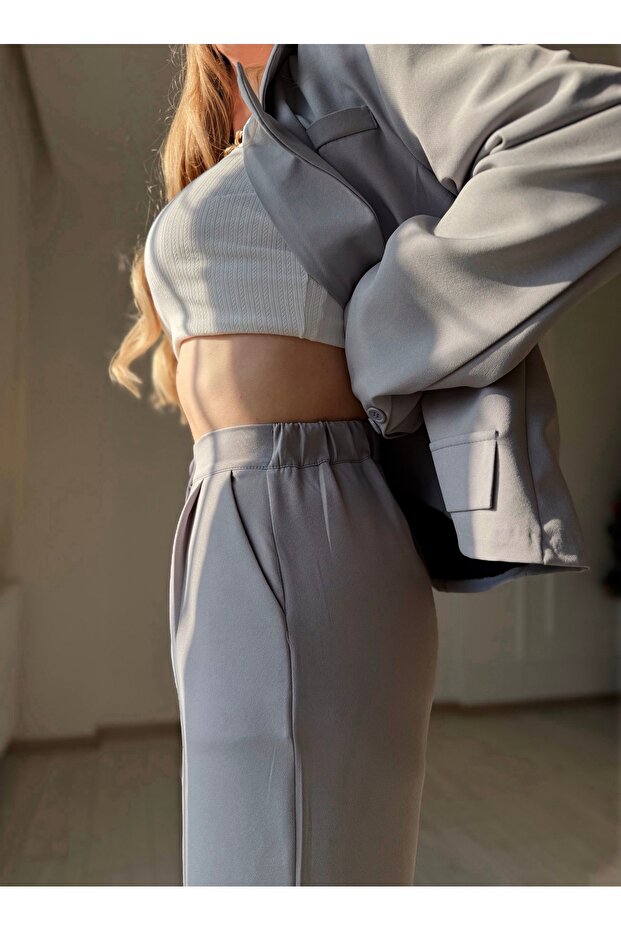 Blazer Ceket Takım - 4