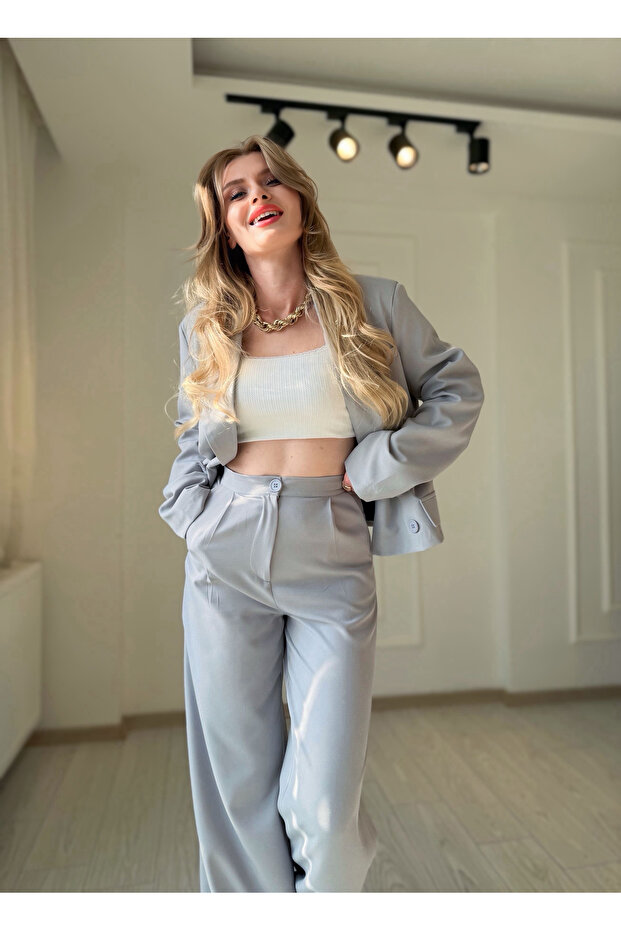 Blazer Ceket Takım - 6