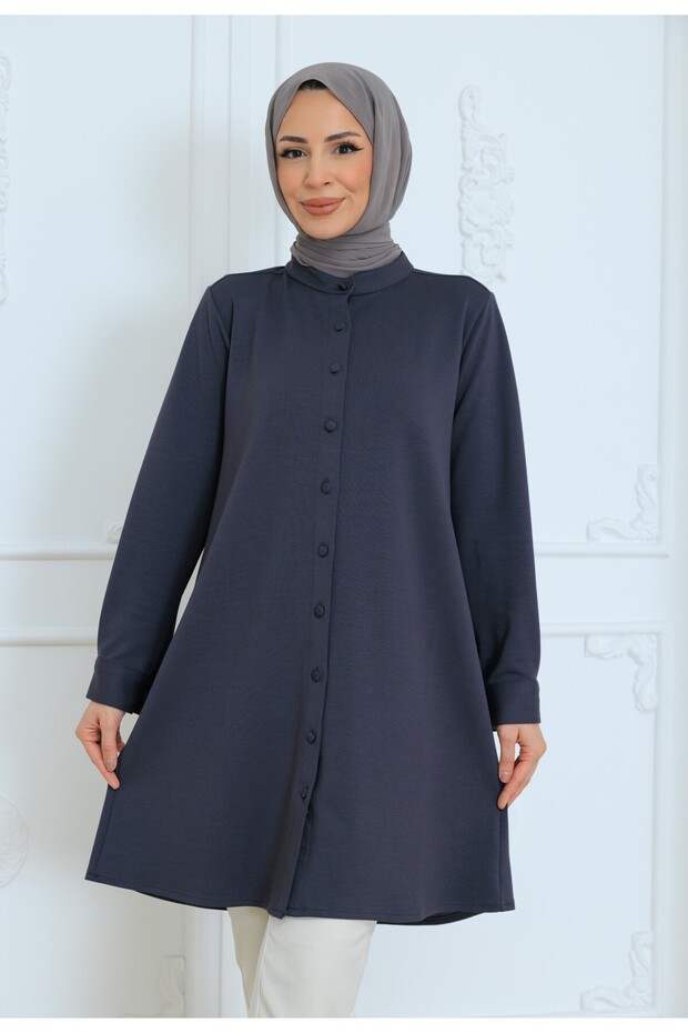 OVERSİZE KADIN TESETTÜR TUNİK - 7