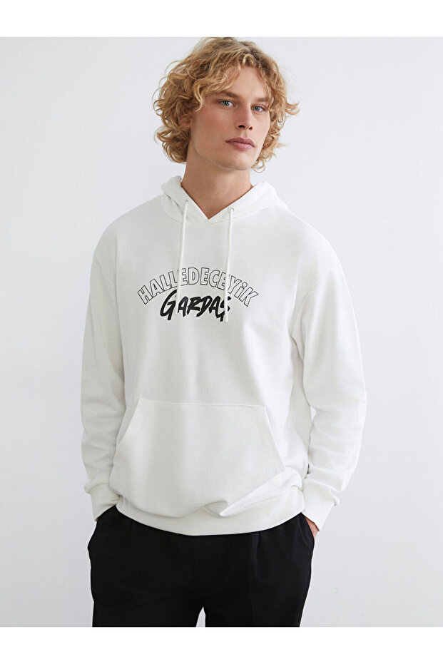Ozmara New Season Long Sleeve Printed Men's Hoodie