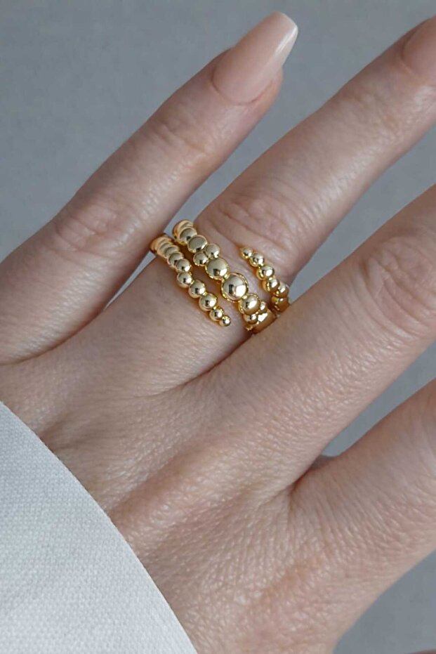 Gold Loop Ring - 1