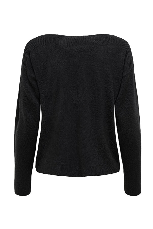 Bluza Oversize, Negru - 2