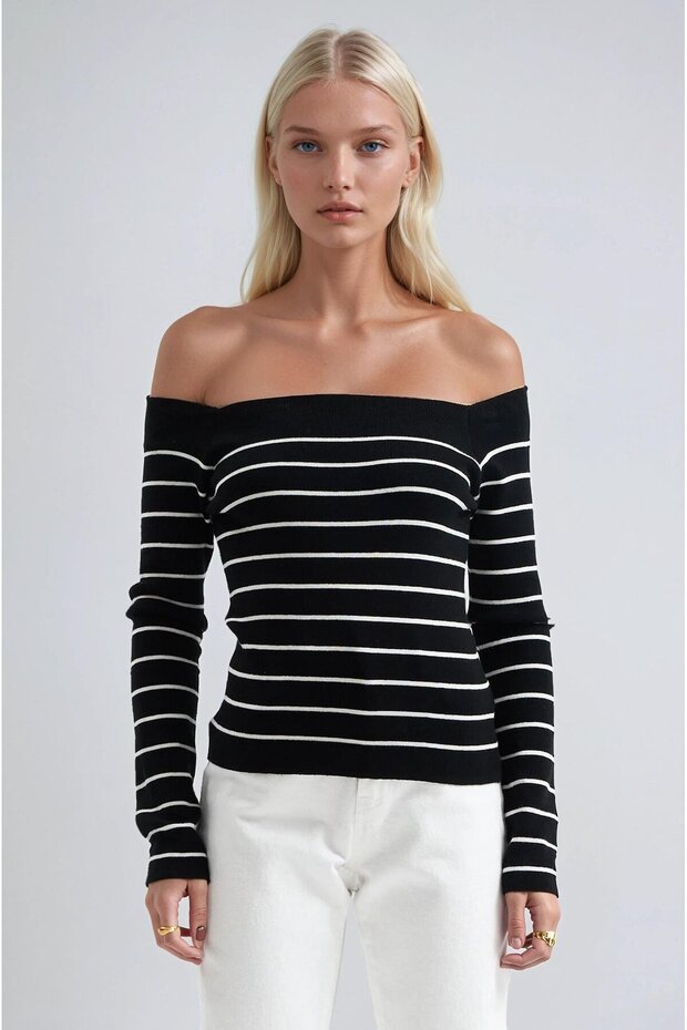 سترة مادونا الأساسية المخططة 1397 - 2