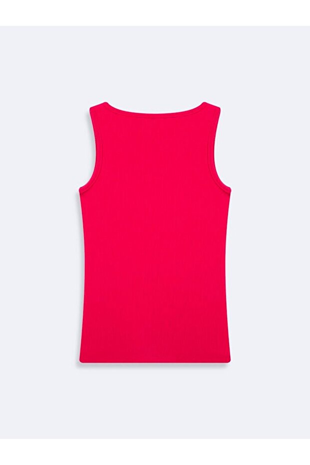 Kolsuz U Yaka Basic Pembe Atlet - 2