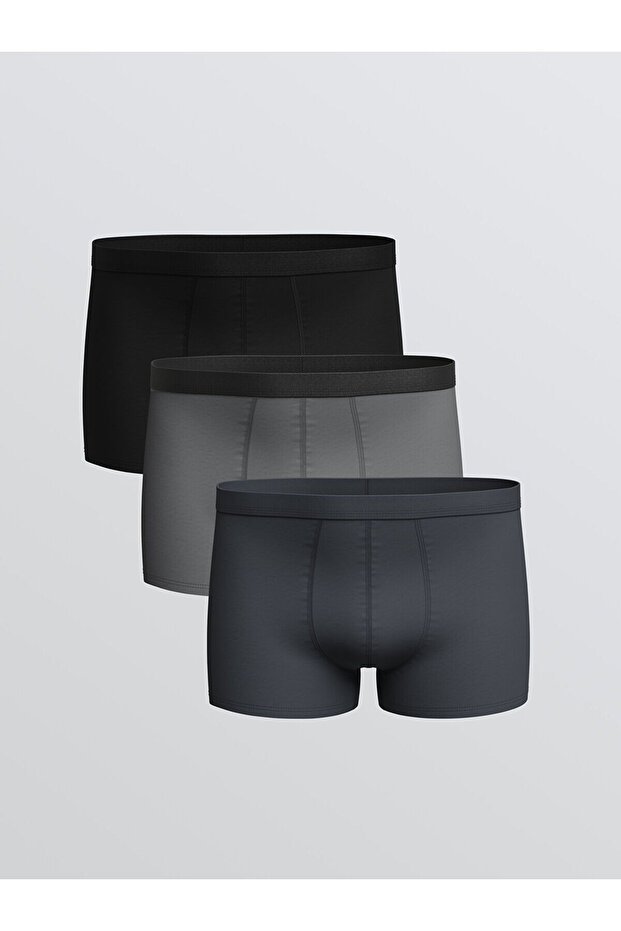 Nevavm Loose Fit Cotton Flexible Men's Boxer 3-Pack