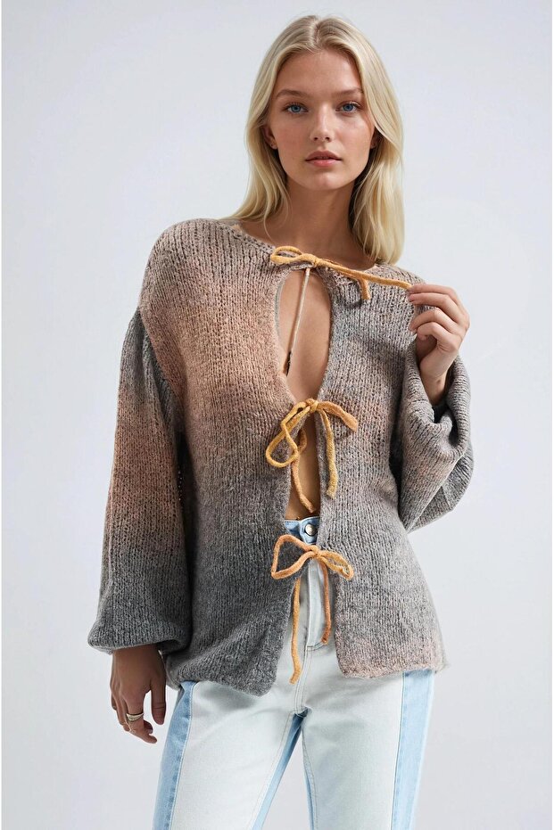 Renk Geçişli Basic Hırka 5197 - 6