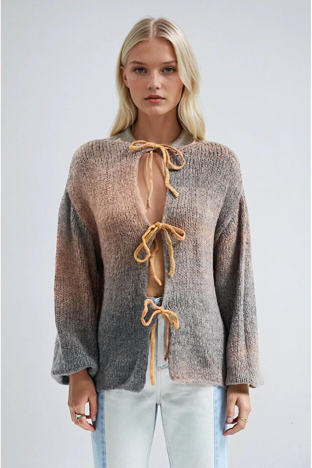 Renk Geçişli Basic Hırka 5197 - 2