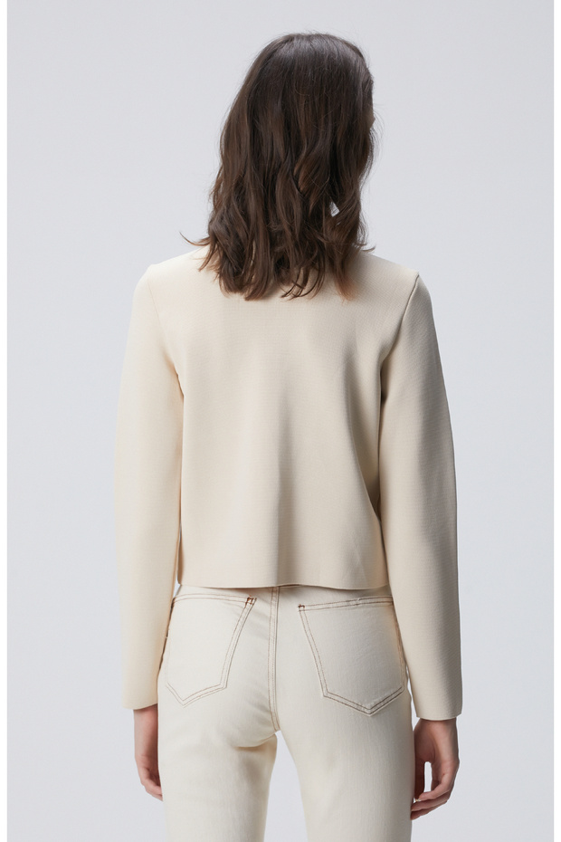 Taş Triko Ceket - 5