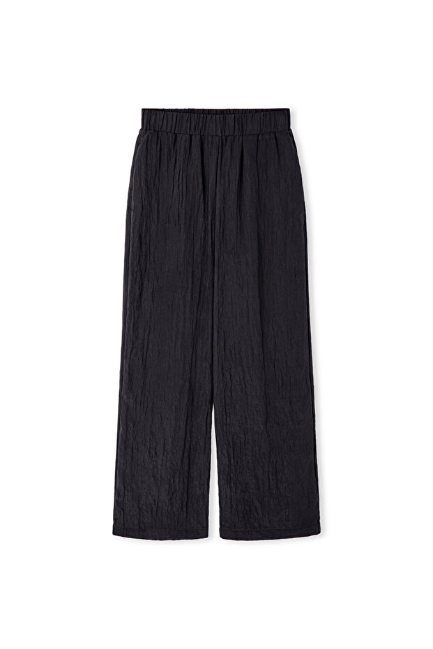 Kırışık efektli pantolon - 3