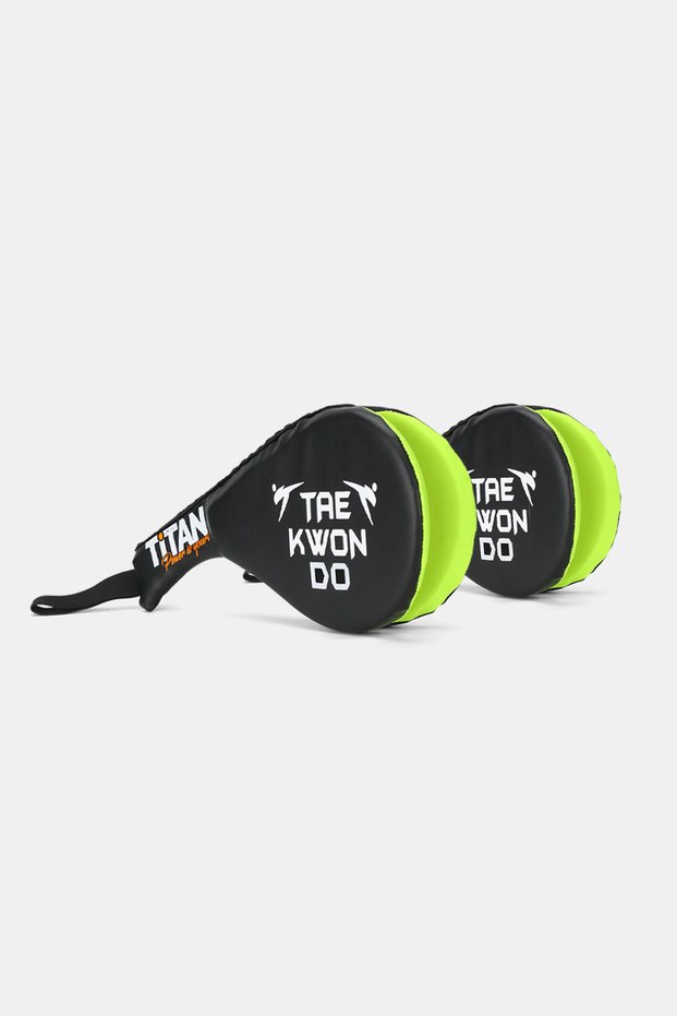 Black with Neon Yellow Inside Racket Ellik Set of 2