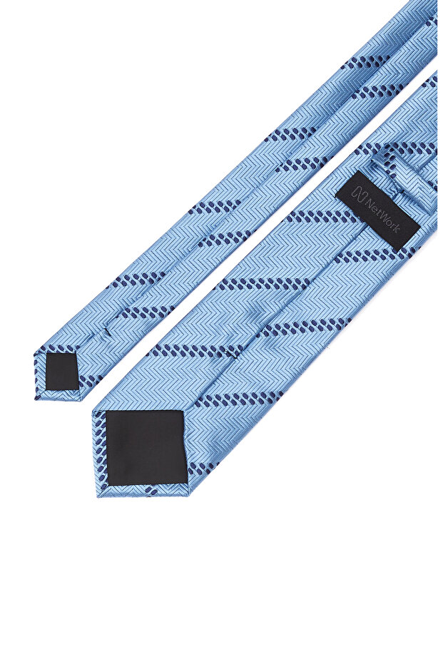 Mavi Çizgili Kravat - 2