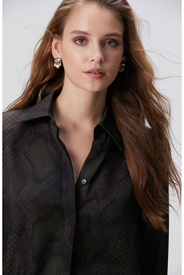 Silver Gold Kadın Küpe - 2