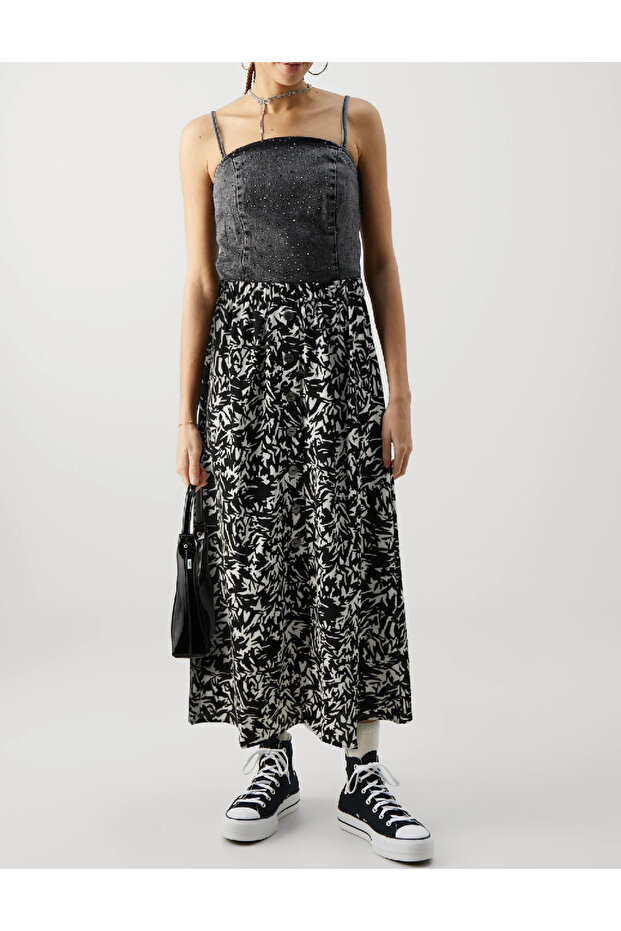 Fusta, Negru/Alb - 1