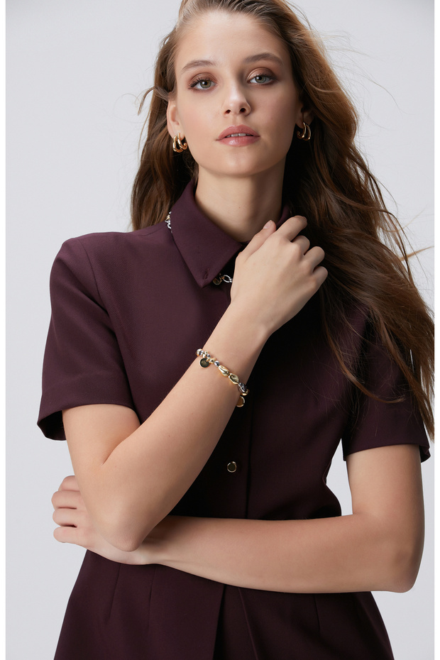 Silver Gold Kadın Bileklik - 1