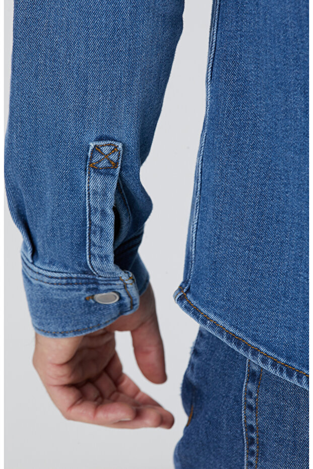 Mavi Denim Gömlek - 8