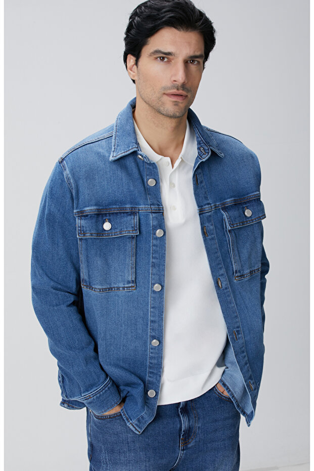 Mavi Denim Gömlek - 5