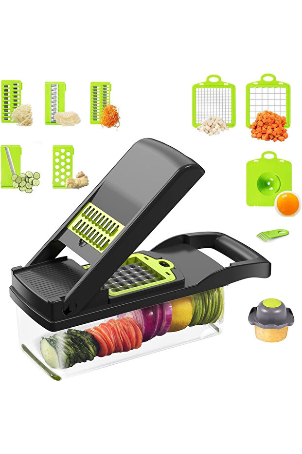 15 In 1 Interchangeable Blades Vegetable Chopper Slicer