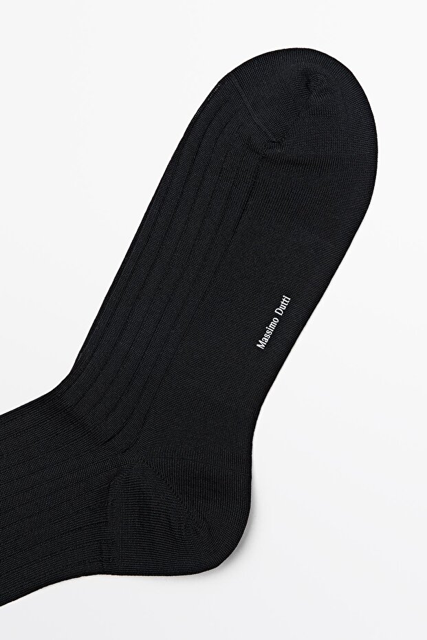 Fitilli klasik çorap - 4