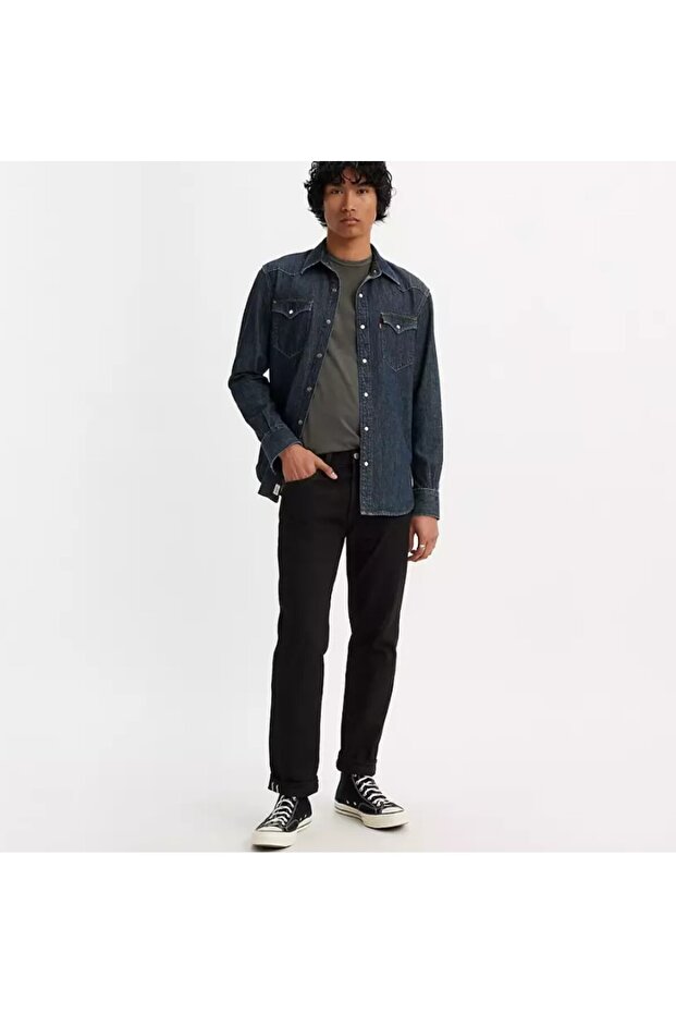 501 ORIGINAL BLACK JEANS - 1