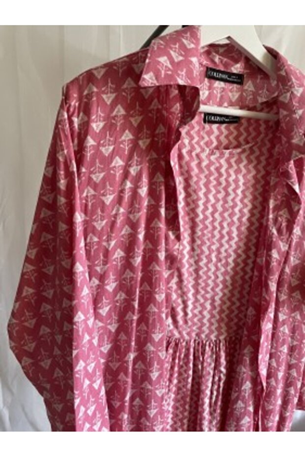 Daqla Jilbab and Pink Dress جلابية دقلة و فستان وردي