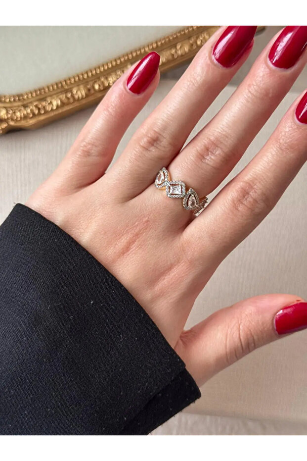 خاتم فضي بتصميم اللانهاية - 5