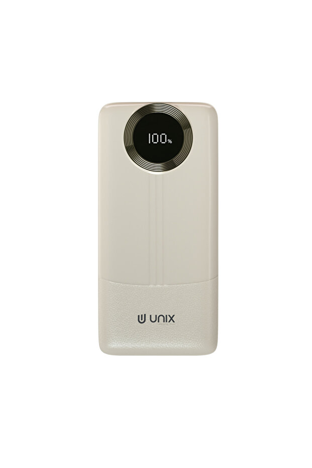 UX-1536 20000mAh Power Bank | 22.5W Fast Charging PD | Dual Inbuilt Type-C & Lightning Cable