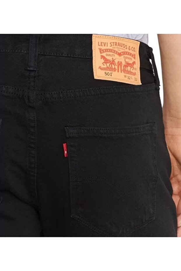 501 ORIGINAL BLACK JEANS - 8