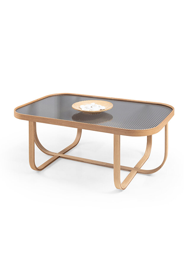 Tual Camlı Orta Sehpa - 5