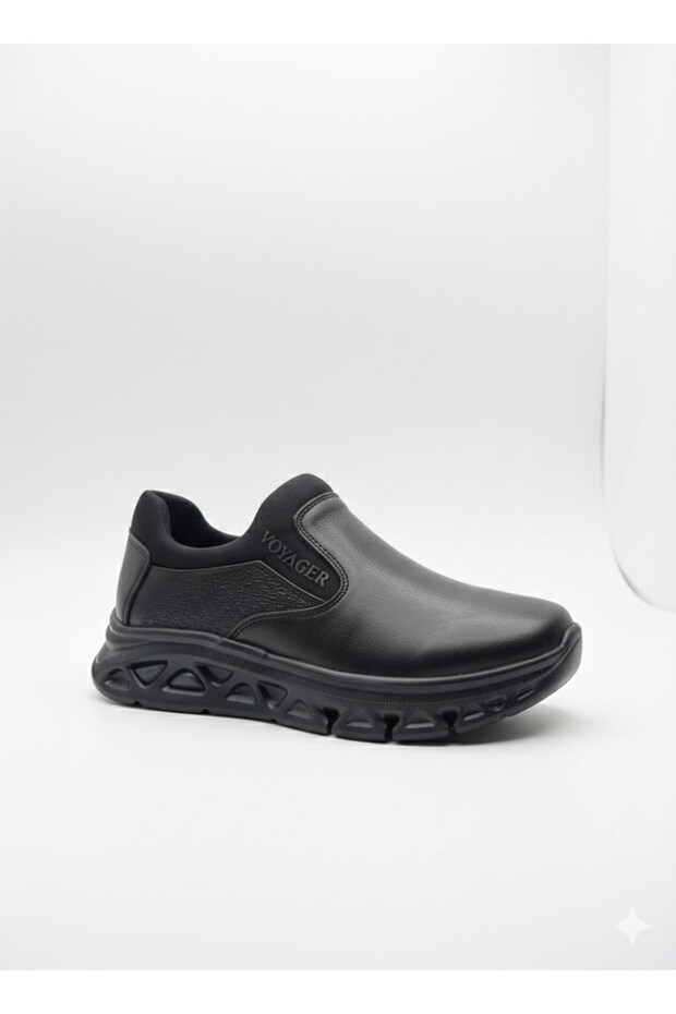 Stretch Compressed Foam Sole Orthopedic Leather Women's Shoes Z391