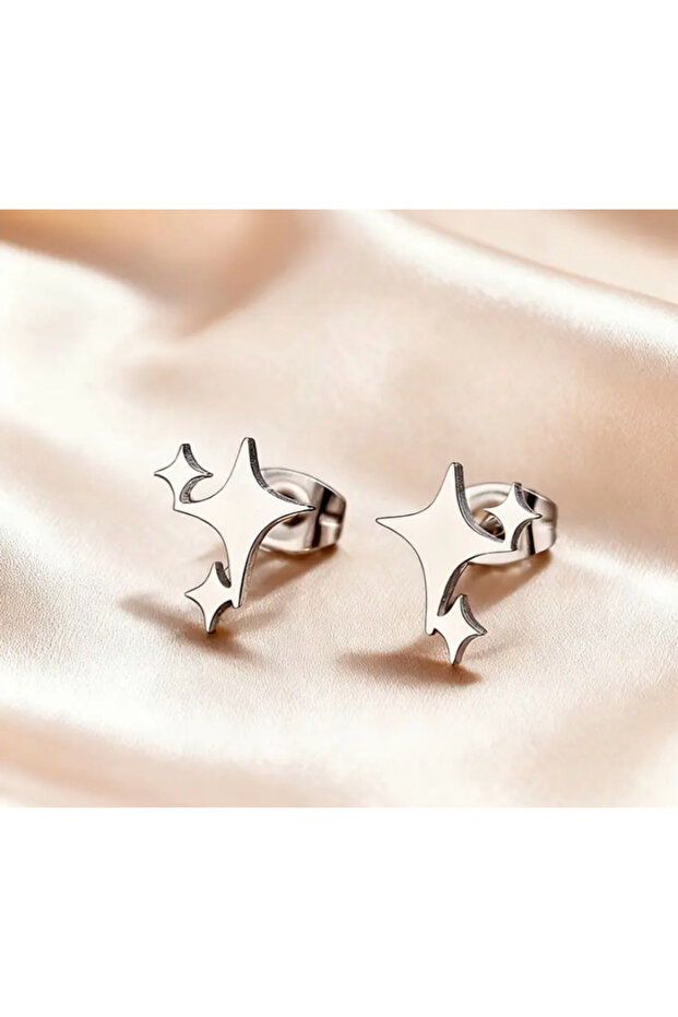 Minimal 316L Stainless Steel Nail Earrings