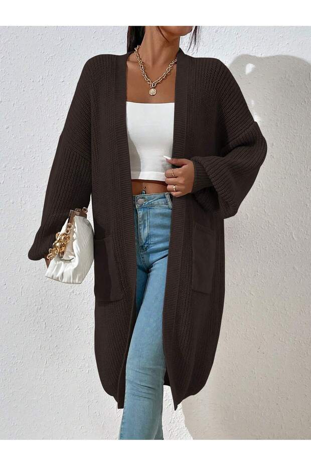 كارديجان طويل بأكمام بالونية - 7
