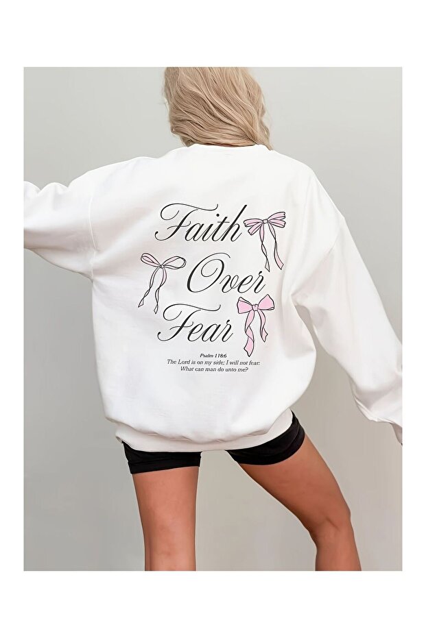 Women's Printed Crew Neck Comfortable Fit Women's Sweatshirt