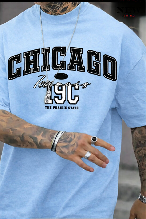 Chicago Printed Unisex T-Shirt