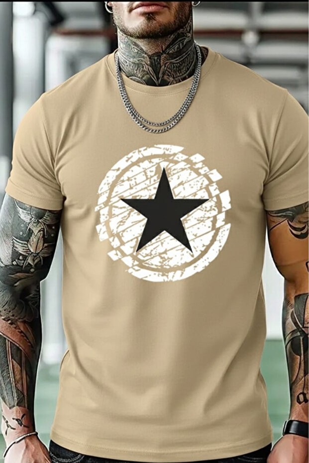Star Printed Unisex T-Shirt
